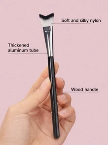 新款柔软高光刷、V形轮廓刷、腮红刷、不吸油清洁化妆刷、多功能化妆工具、粉底刷、遮瑕刷、腮红刷、轮廓刷、修容刷、散粉刷、粉底刷、腮红刷 - 彩色 - 查看 7