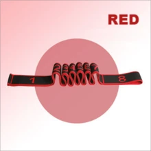 1pc Multi-Functional Yoga & Pilates Resistance Band, Portable Flexibility & Strength Training Tool Suitable For Beginners, Home Workout, Dance And Travel, Durable Polyester Material, Yoga Exercise, Adjustable Stretch Strap, Elastic Yoga Stretch Band, Physical Therapy Elastic Band, Stretch Dance Elastic Band