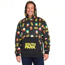 SOUTH PARK Hoodie Comfy Stylish Hooded Sweatshirt Funny Gift - Multicolor - View 1