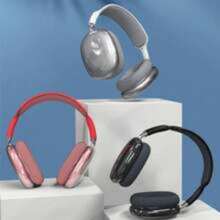 New Max P9 Pro Wireless Bluetooth Headphones HiFi Stereo Noise Cancelling Mic Pods Over Ear Sports