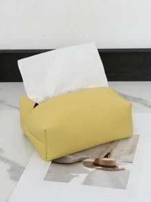 1 Peça Caixa de lenços Acessórios de cozinha à prova d'água, caixa de lenços decorativos, porta-guardanapos para mesa, caixa de lenços de banheiro