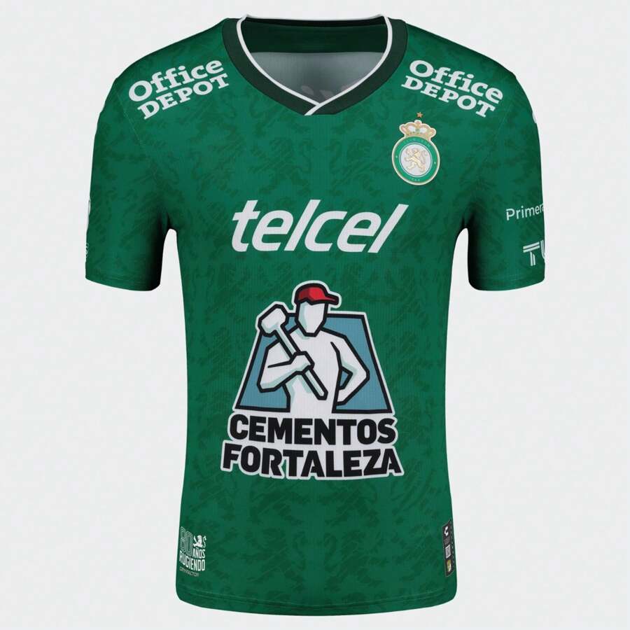 Jersey Futbol Mexico Leon Verde Local Temporada 2024-2025 - Verde - Ver 1