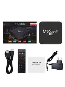 Reproductor multimedia MXQ PRO 4K 5G, decodificador con Android TV BOX, Transmisor Smart Tv WiFi 2,4G y 5G, 1080P, 2 GB/16 GB - Tipo de Enchufe A USA (110-127V) - Ver 6