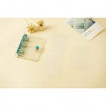 Student Mini 3-Ring Binder With PVC Transparent Cover, Portable Loose-Leaf Notebook Set - 3 Hole Pvc Binder - View 14