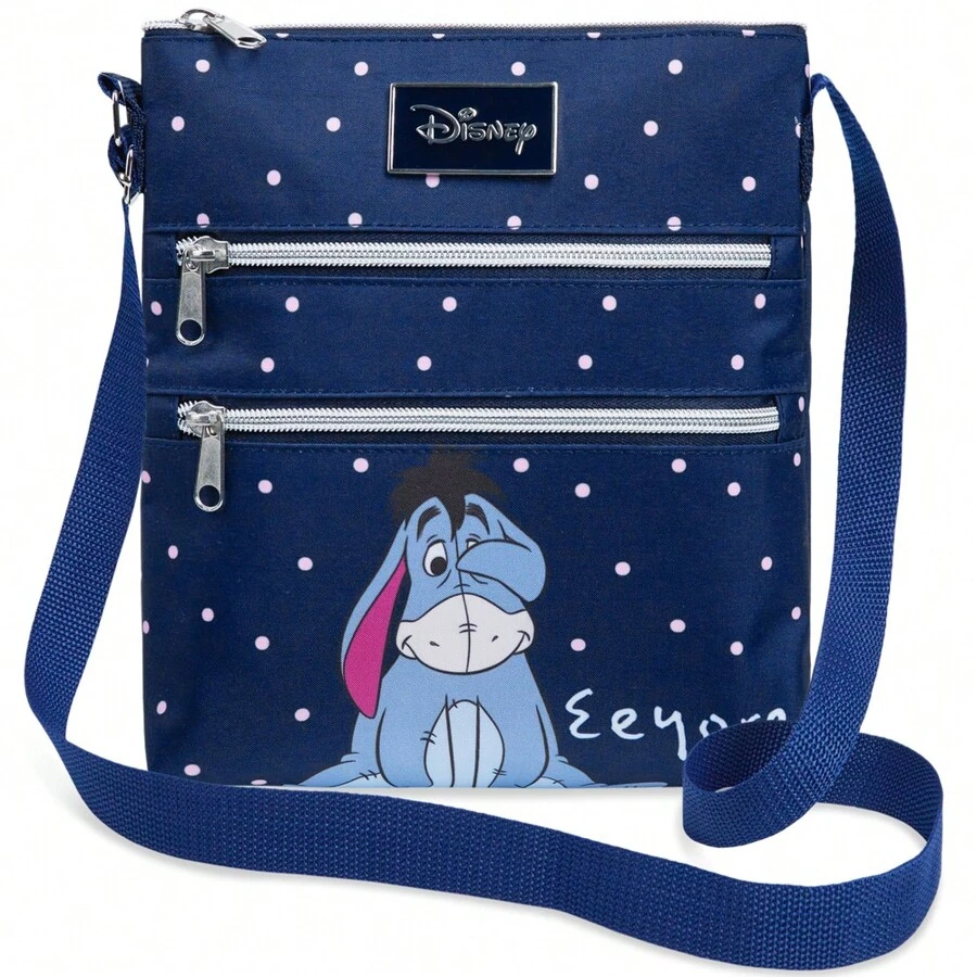 Disney Stitch Cross Body Bag Shoulder Adjustable Strap Fashion Handbag Gift - Navy Blue - View 1