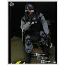 12" Action Figures Toy 1:6 Stand Bendable Soldier Figure Model Toys - Desert Camouflage - View 5