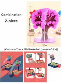 1pc Christmas Magic Tree-Pink, Stress Relief Toy