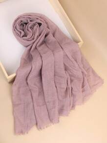 1 Chiếc Khăn Trùm Đầu Bằng Vải Crepe Màu Trơn Phong Cách Bohemian Cổ Điển, Khăn Trùm Đầu Hijab Đơn Giản Cỡ Lớn, Khăn Trùm Đầu Hàng Ngày Cho Phụ Nữ, Băng Đô Cho Mọi Mùa - Nhiều màu - Xem 49