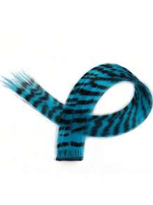 Synthetic Feather Hair Extensions Colorful Wig Clip In One Wig For Women Cosplay Party Y2K Style Good For Newbie Christmas Gift - Multicolor - View 21