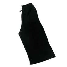 Pantacourt Pants Plain Duna Fabric Fashion Blogger - Black - View 2