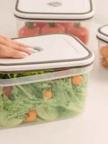 Kit 5 Airtight Food Storage Containers With Lid