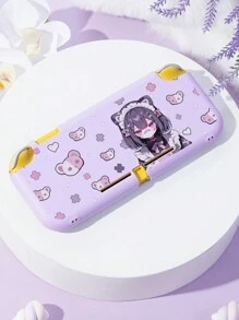 1st Ghost Anime Girl beschermhoes compatibel met Switch Oled/Switch NS/Switch Lite, de beschermhoes is stofdicht en krasbestendig, gemakkelijk mee te nemen