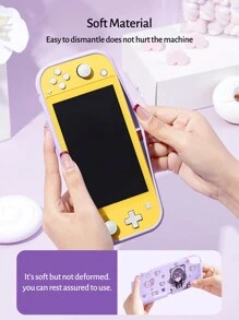 1st Ghost Anime Girl beschermhoes compatibel met Switch Oled/Switch NS/Switch Lite, de beschermhoes is stofdicht en krasbestendig, gemakkelijk mee te nemen
