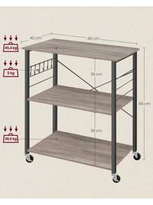 VASAGLE Tables - Beige - View 4