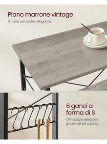 VASAGLE Tables - Beige - View 5