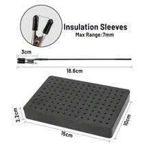 Model Painting Stand Base Holder With 20 Magnetic Alligator Clips Sticks Set Flexible Modeling Tools For Airbrush Model Crafting, Tools For Men - Inflexible Set - View 3