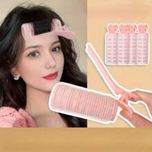 SENKA 2 Stücke Damen Luft-Lockenhilfe, Hochsteckfrisuren Pony Clips, V-förmiger Luftkrüller, Fronthaartyling Accessoire, normale Haarqualität, Schönheit & Körperpflege, Haarwickler, Locken ohne Hitze, Lockenhilfe, Haarpflege und Accessoires für Friseur Salon Reiseaccessoires