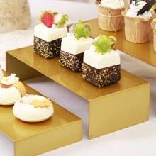 6PCS Cake Stand Set, Gold Metal Cake Stands For Party, Dessert Table Display Set, 3 Size Round Cake Pedestal Stand With Cupcake Risers Stands, Dessert Cake Holders For Weddings, Birthday, Baby Shower - Vàng - Xem 5