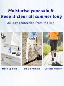 NIVEA 妮维雅防晒凝胶，防晒霜，阻隔紫外线，有效抵御阳光，不油腻不泛白，质地轻盈，SPF50 PA++++，保湿凝胶配方，蕴含透明质酸，滋润滋养，适合所有肤质，包括敏感肌肤，适合大众、通勤、户外活动和夏季使用。 - 140g - 查看 6