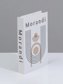 1pc/3pcs Fashionable Decorative Books, Modern Minimalist Folding Fake English Books, Craft Decorative Book Models, Suitable For Cafe, Hotel, Study Room, Nordic Style (Not Openable) Best Gifts Birthday Graduation