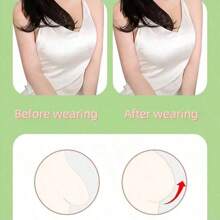 2 件女士乳头罩 - 粘性硅胶乳头罩 - 可重复使用乳头罩，女士粘性胸罩乳头罩，提升硅胶乳头罩圆形和花形蛋糕乳头罩，聚拢小胸加厚隐形胸罩提升吊带乳头罩，夏季防走光隐形防凸点运动贴身垫，适用于女士内衣和无肩带连衣裙