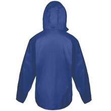 Result Mens Lightweight Packaway Jacket (Navy/Lime) - 100% Nylon - Blue - View 2