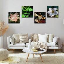 Kitchen Mat & Kitchen Rug - Regen/bladeren/bloemen - Bekijken 2