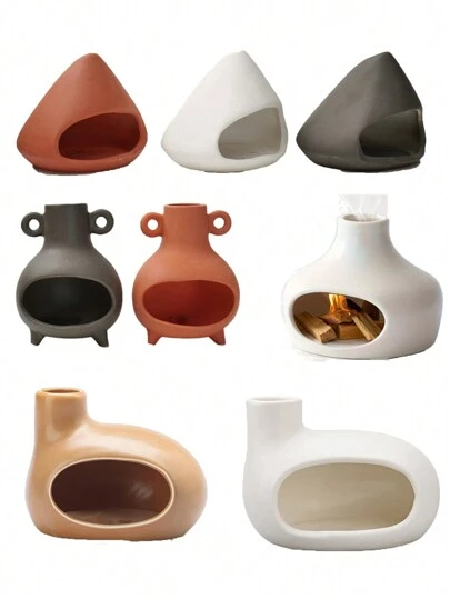 1pc Ceramic Incense Burner Palo Santo Holder, Peruvian Sage Burn Plate, Ceramic Incense Holder For Meditation, Yoga And Home Decor Gifts Birthday Graduation Christmas Decorations Room Decor Christmas, Christmas Gifts