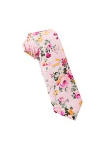 1pc Floral Necktie, Men's Narrow Printed Skinny Tie, Suitable For Daily Wear, Banquet, Wedding, Party - Multicolor - View 10