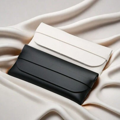 Leather Handmade Portable Eyeglass Case, Sunglasses Bag, Simple Soft Eyeglass Case, Gender Reveal Party, Perfect For Birthdays, Weddings, Parties, The Perfect Gift For Colleagues, Friends, And Family, Back To School