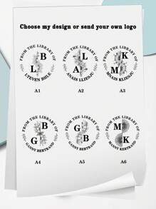 Con dấu dập nổi đám cưới tùy chỉnh | Công cụ dập nổi giấy cá nhân hóa -- Khắc tên, ngày tháng và logo | Hoàn hảo cho lời mời, quà tặng và đồ thủ công DIY - Nhiều màu - Xem 3