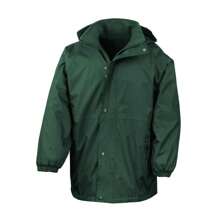 Result Mens Reversible StormDri 4,000 Waterproof Windproof Anti Pilling Fleece Jacket (Bottle Green/Bottle Green) - 100% Polyester - Dark Green - View 2
