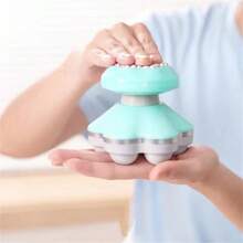 迷你手持按摩枪，深层组织电动肌肉按摩器，放松身心，便携式设计，适合旅行和居家使用 - USB供电 - 彩色 - 查看 13