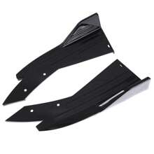 Universal Car Bumper Spats Rear Lip Splitter Canard Diffuser Spoiler