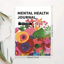 Tagebuch für psychische Gesundheit A5 - Emotions-Tracking Tagebuch für Selbstfürsorge und Achtsamkeitspraxis, Englisch, Schulmaterial, Rückkehr zur Schule - verschiedene Farben - Übersicht 5