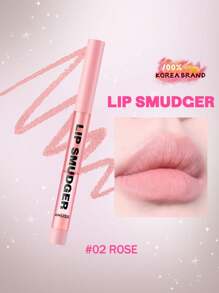 AMUSE BARRA LABIAL DIFUMINADORA #02 ROSA, Alto Pigmento de Color, Mate, Larga Duración, Hidratante, Ligera, Colorea los Labios, Labios Hidratados, Vegano, Aplicación Precisa, Look Diario Fácil, K-Beauty, Maquillaje Coreano, 0.5g/0.01oz