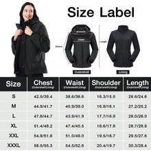 CAMEL CROWN Women's Ski Jacket Waterproof 3 In 1 Winter Coat With Fleece Inner Warm Windproof For Snow Outdoor Hiking