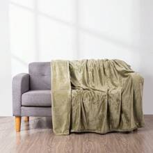 HOMESOL® | Manta Sedalina For Cama Sofa Y Sillón, Manta Polar Lisa De Tacto Suave Super Caliente For Adulto Y Niño,Sin Arrugas