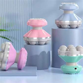 Mini pistola de masaje portátil, dispositivo eléctrico de masaje de tejido profundo para relajación, portátil para viajes y uso en el hogar - Alimentado por USB