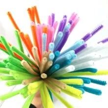 100 Chenille Stems/Pipe Cleaner Choose Color Assorted DIY Craft DIY Play Toy Kid - 彩色 - 查看 6
