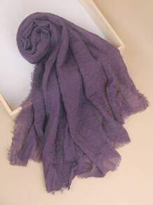 1 Chiếc Khăn Trùm Đầu Bằng Vải Crepe Màu Trơn Phong Cách Bohemian Cổ Điển, Khăn Trùm Đầu Hijab Đơn Giản Cỡ Lớn, Khăn Trùm Đầu Hàng Ngày Cho Phụ Nữ, Băng Đô Cho Mọi Mùa - Nhiều màu - Xem 41