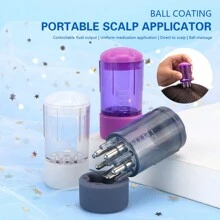 Scalp Massage Applicator Liquid Comb For Hair & Scalp Care, Essential Oil Liquid Dispenser Comb Promotes Hair Growth - Multicolor - View 2