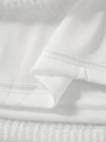 Women Mini Bodycon Dress Sequins Long Sleeve Tie-Up Backless Cocktail Dress Spring Fall Party Dress - White - View 8