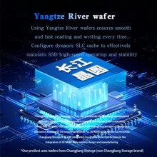 coolfish CoolFish SSD External Hard Drive 1T 2T 4T 512G Pcle Gen4*4 NVME M.2 Solid State Flash USB Drive Type-C For Laptop