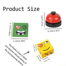 Gesichtswechsel-Zauber-Würfelspiel, Uzzle-Spiel im Verkauf, Gesichts-Würfel-Spiel, Gesichtswechsel-Würfel-Spiel, Ausdruck-Zuordnungs-Block-Puzzles, Bauklötze-Spielzeug-Puzzles, Familienbretter-Spiele