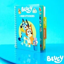 Bluey Sticker Book 28 Sheets Over 1000 Stickers Scrapbooking Art Activity Set Gift - Blue - View 2
