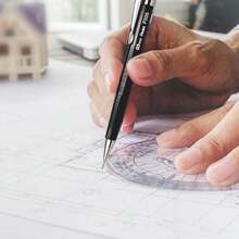 Pentel Sharp Metal 0.7mm Mechanical Pencil - Berwarna merah muda - View 4