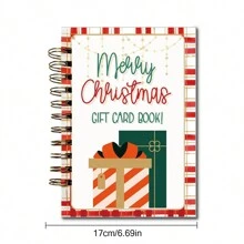 University Student Survival Gift Card Album, Gift Card Album, Softcover Perfect Binding, University Student Gift Album, Spiral Bound Gift Card Album - Red - View 2