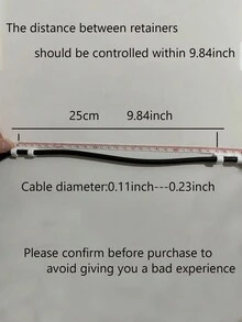 20pcs Cable Clips With Adhesive Base, Cable Holders, Home And Office Cable Management System - Multicolor - View 3