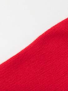 Balabala Girls' Knit Pullover, Red Stylish Spring Sweater, New Year - Chinese Red - View 8